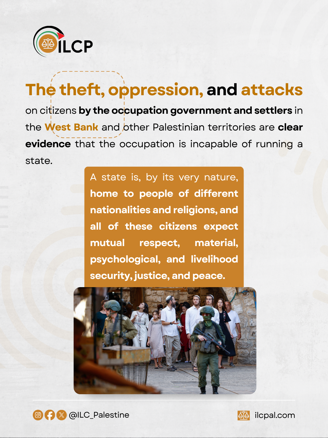 The theft, oppression, and attacks